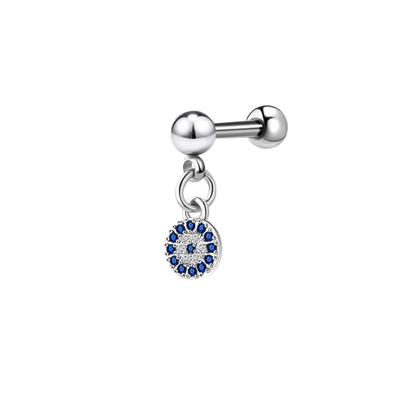 35:Round cake blue 1.0*6*4 mm(steel ball)