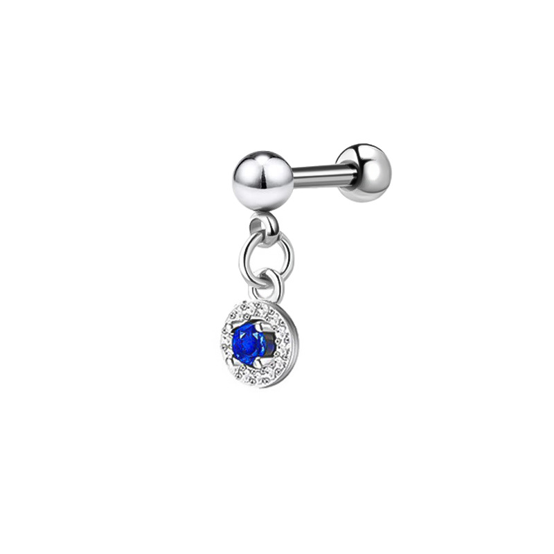 59:Middle blue zircon 1.0*6*4mm (steel ball)