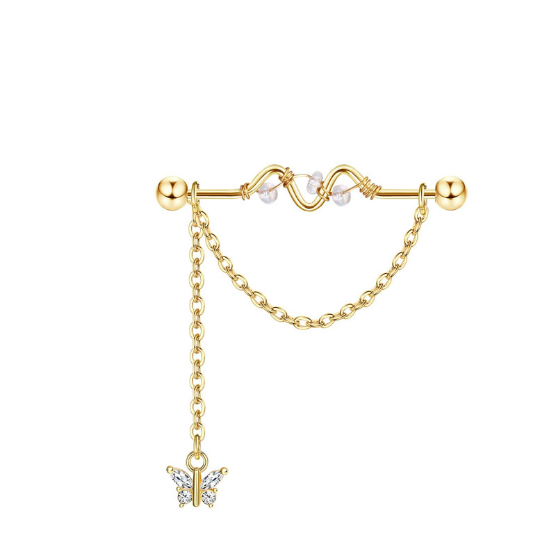 2:Pendant butterfly (gold)