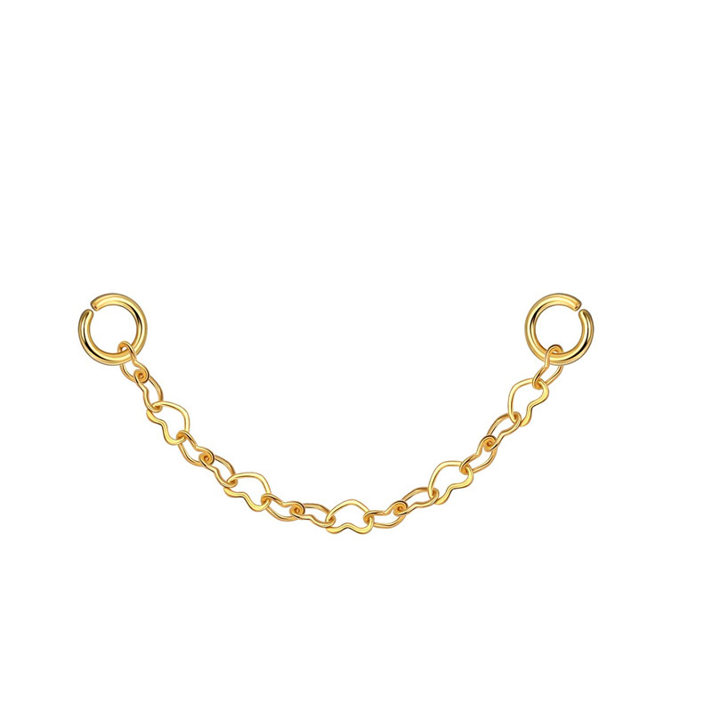 19:Love style (gold 3.5cm)