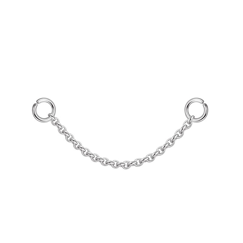 22:Bead chain (steel color 3.5cm)
