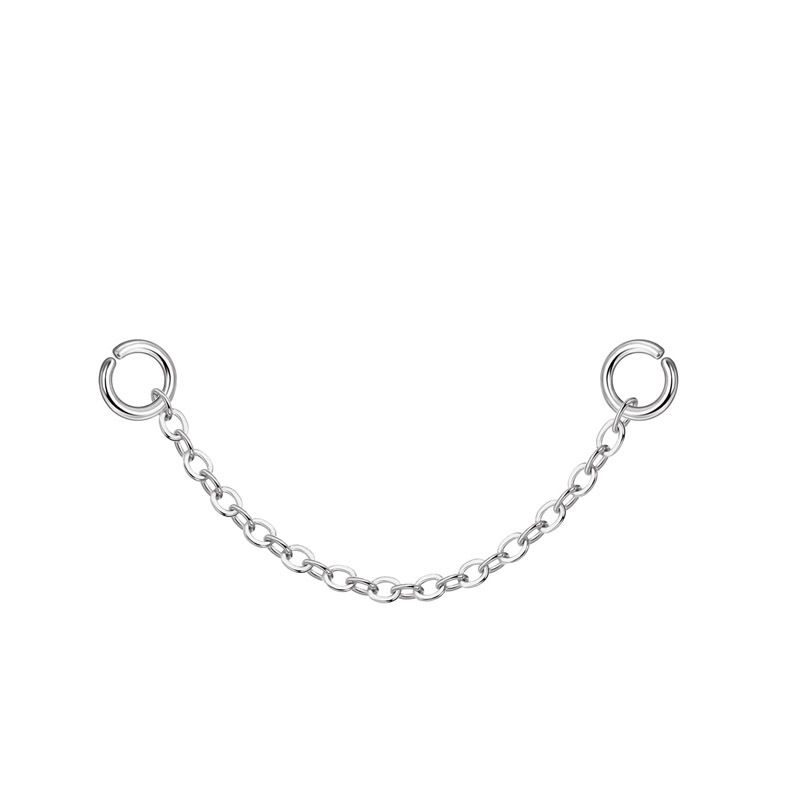 30:Cross chain (steel color 3.5cm)