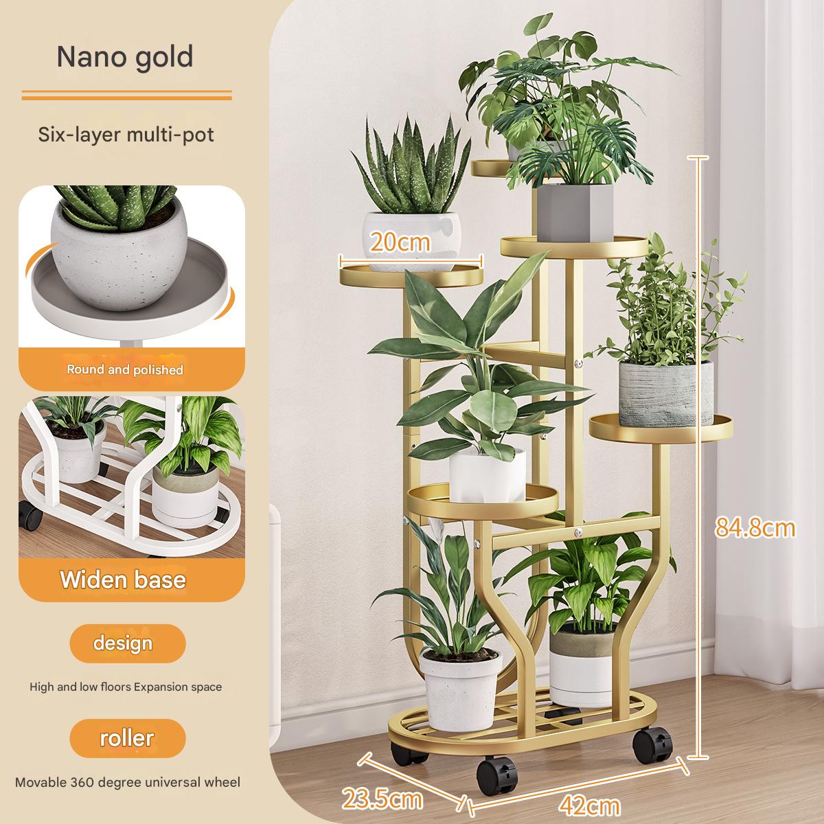 Flower stand h967-nano gold