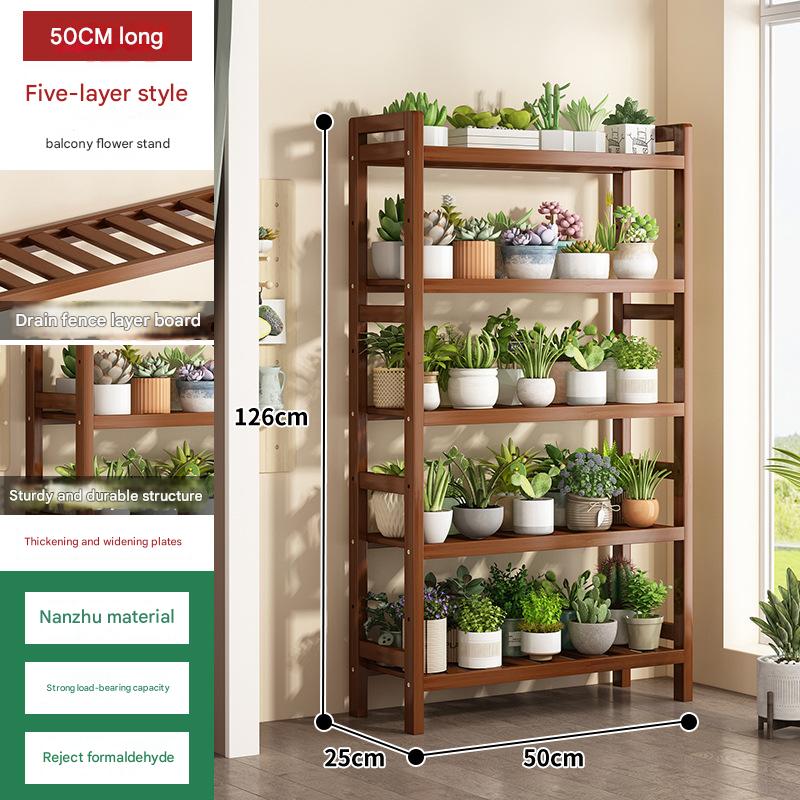 [Spot hair] Brown five 50cm long