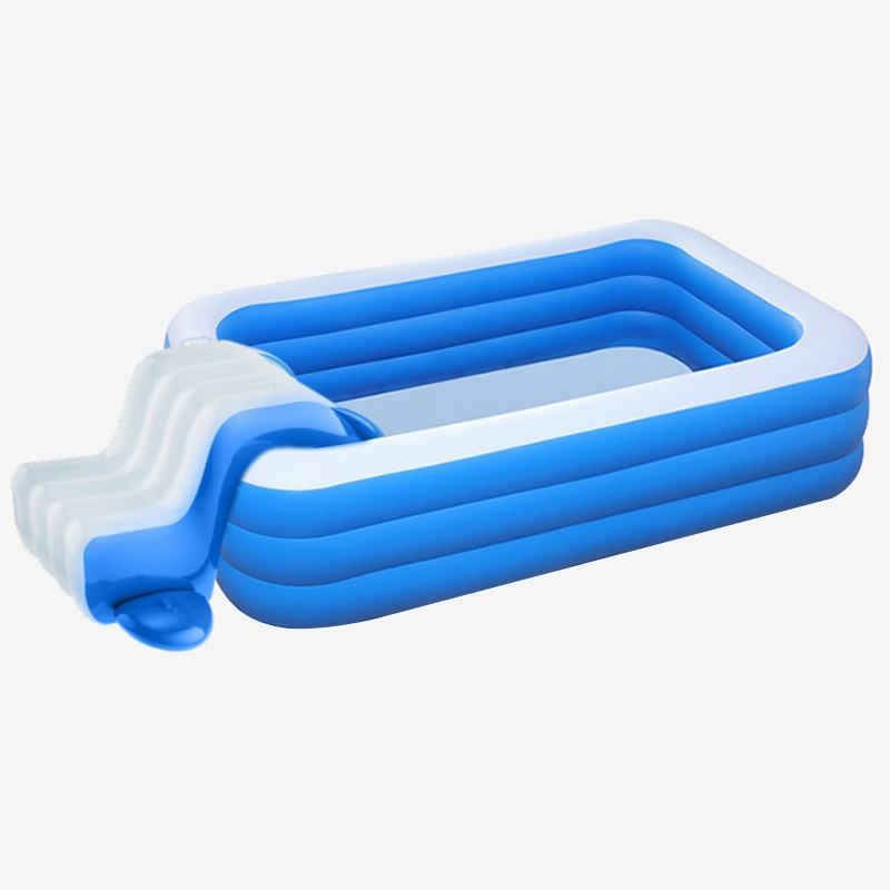 3-layer/290x172x52cm/Swimming pool, wireless air pump and slide