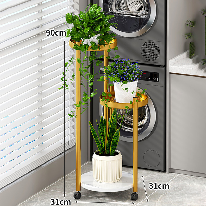 Gold frame white board