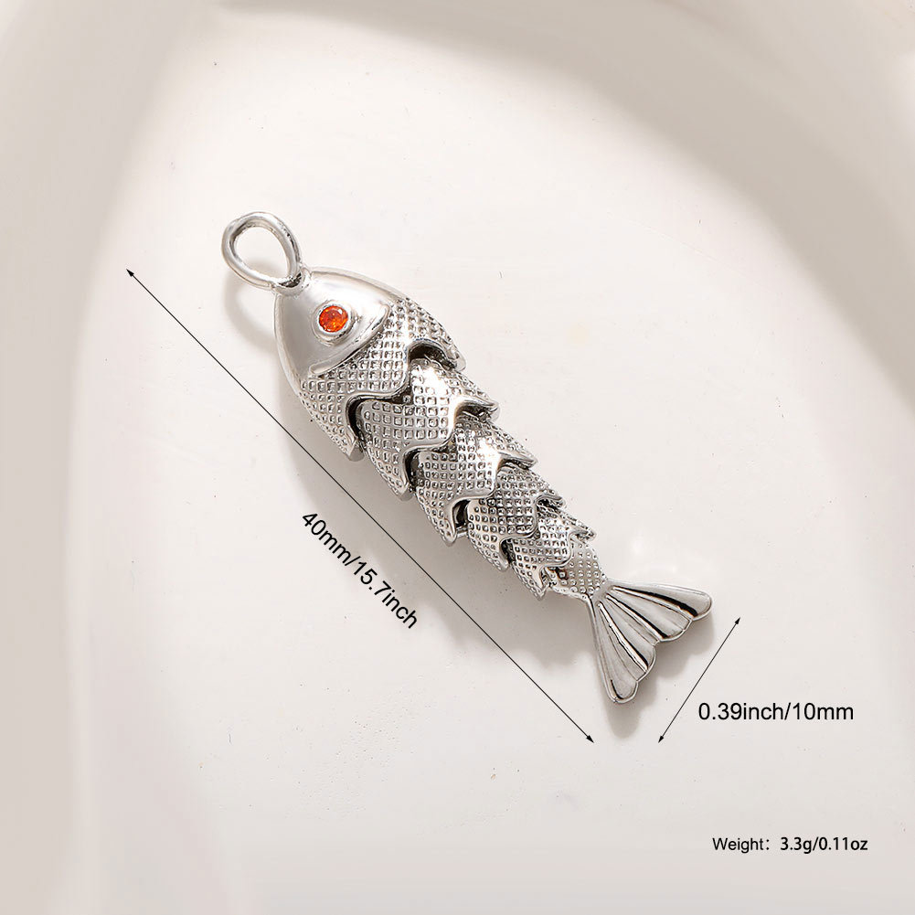 27:A0841 six-section white k small fish