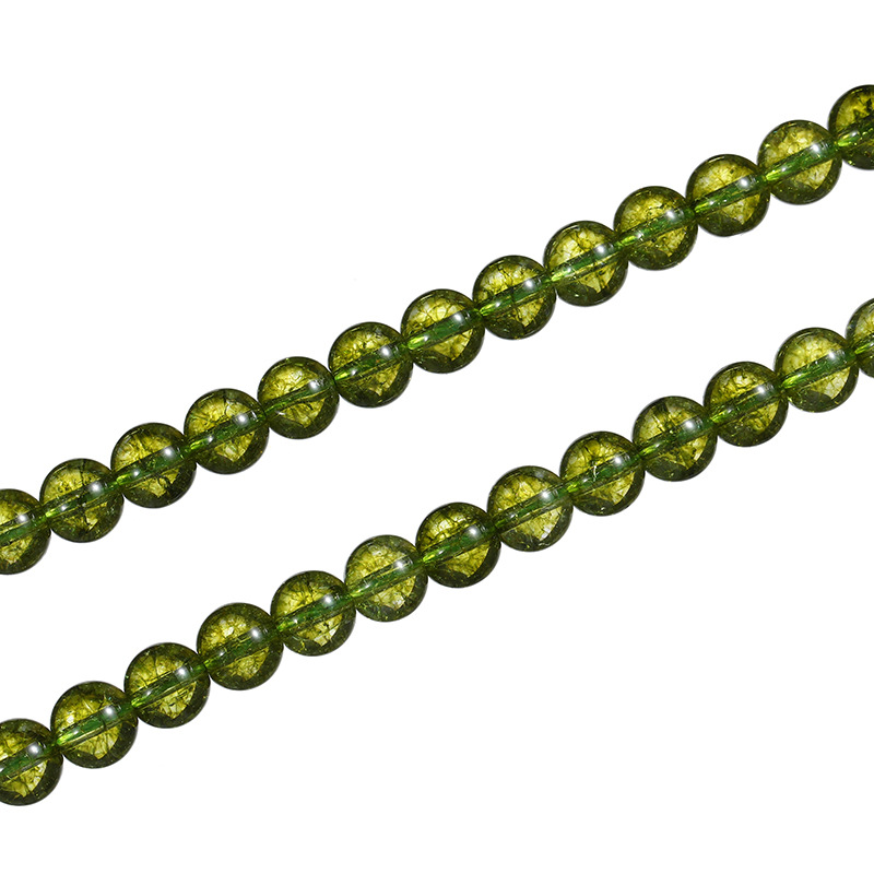 Dark olive crystal 8MM