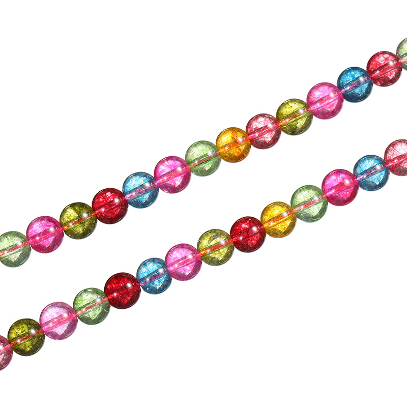 Seven-color blue Crystal 6MM