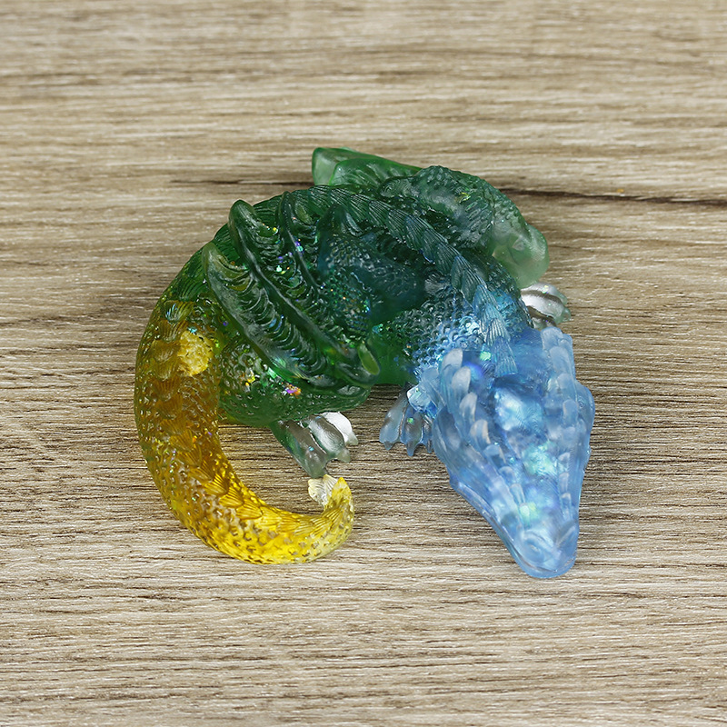 17:17 aquamarine green glaze citrine sequins