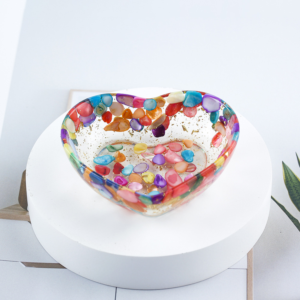 7:07 colored shells gold foil