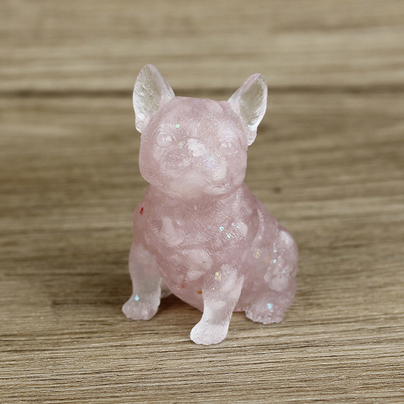 8:Pink crystal white sequins