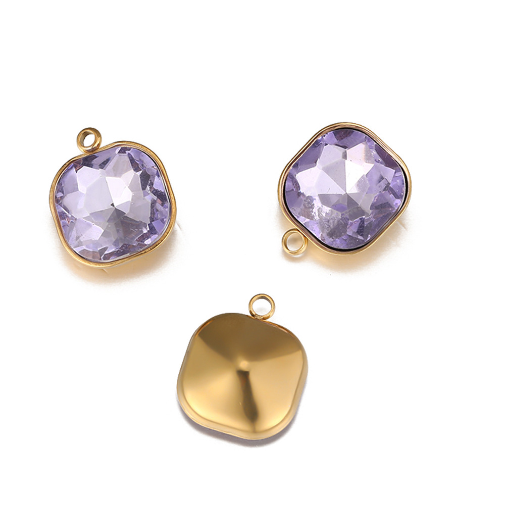 11:Pendant deep purple