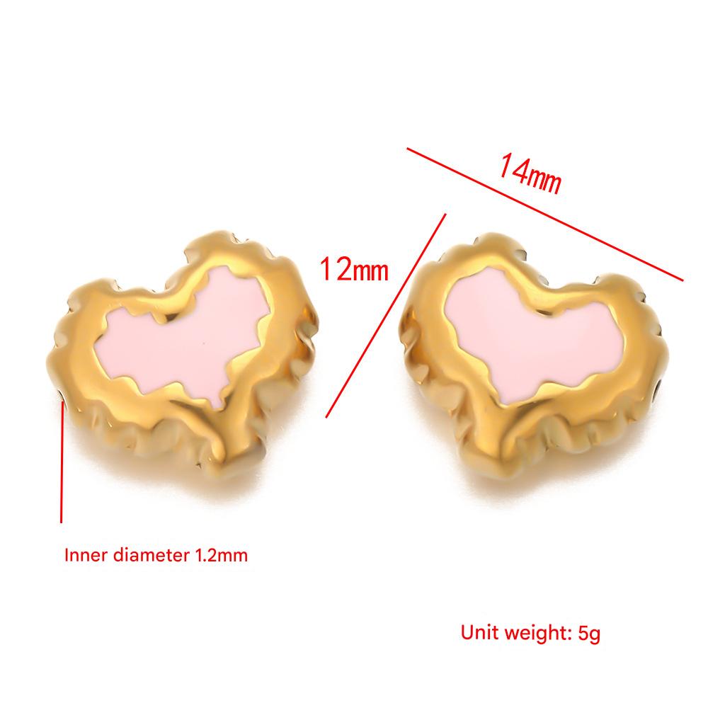 1:Love oil drop pendant-pink