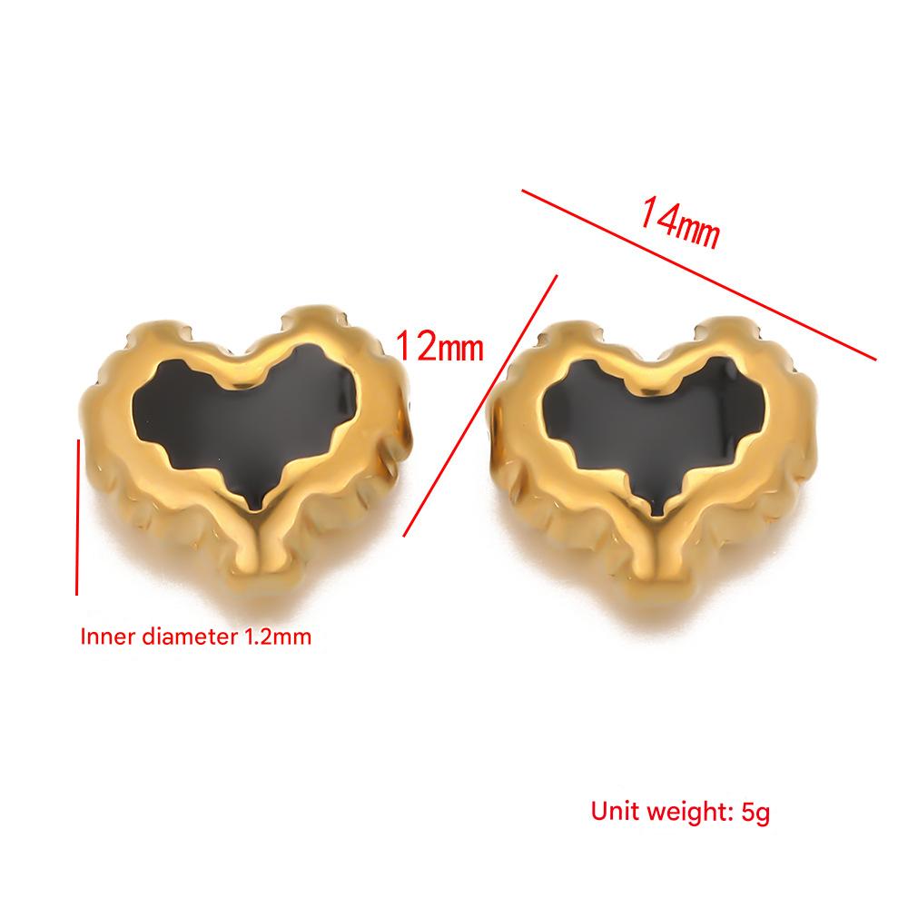 5:Love oil drop pendant-black