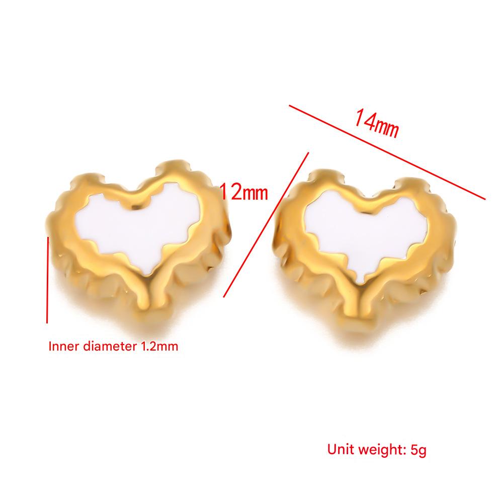 6:Love oil drop pendant-white