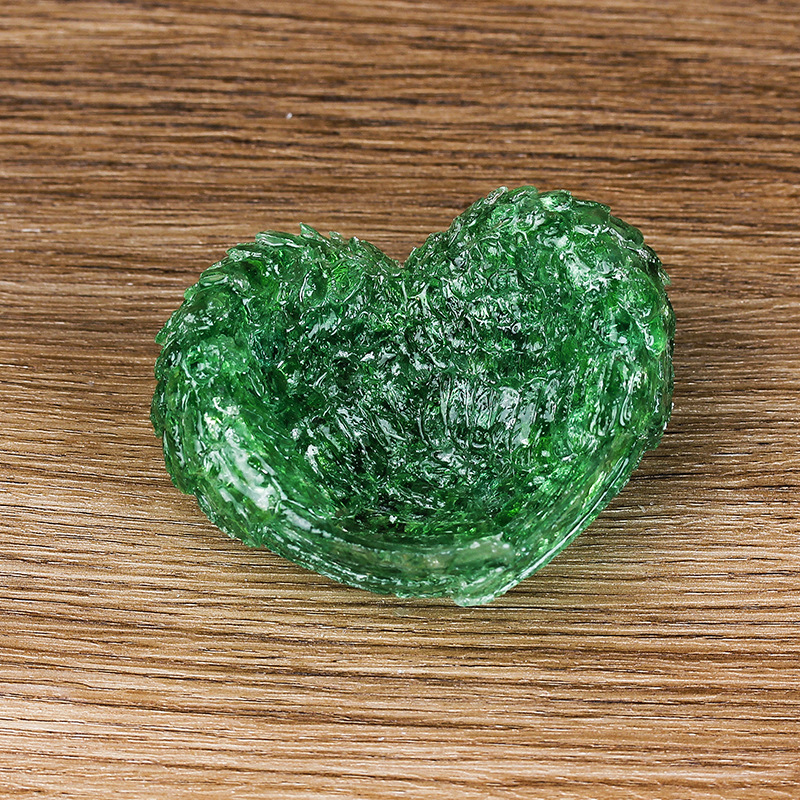 21:21 green colored glaze