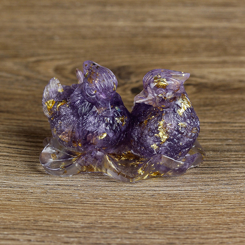 3:Amethyst gold foil