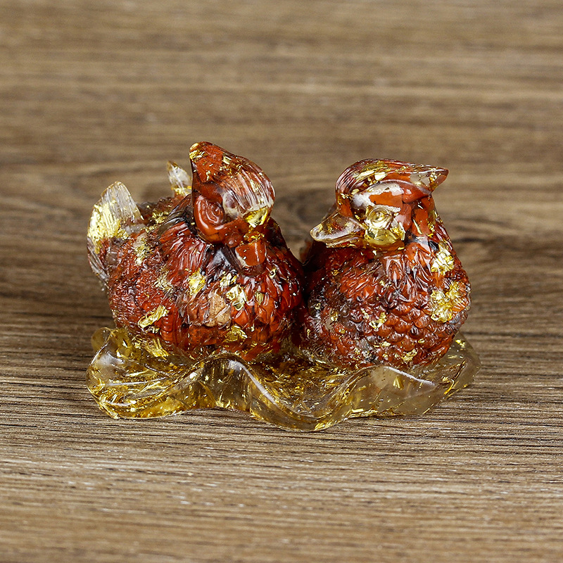 1/Red Jasper Gold Foil