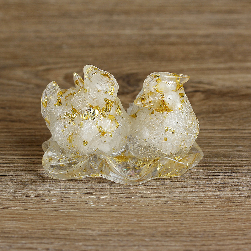 5/clear Crystal Gold Foil