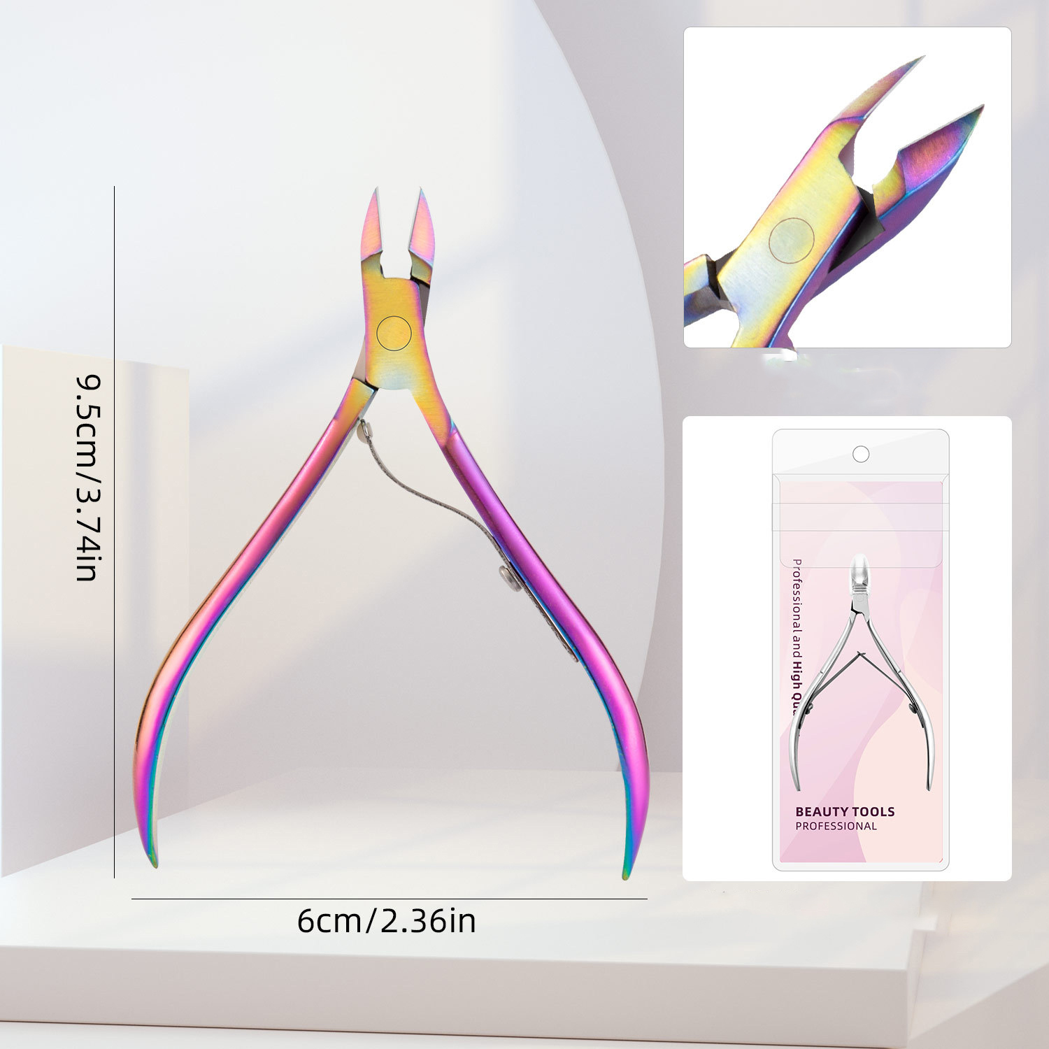 Color titanium gradient (pvc bag)