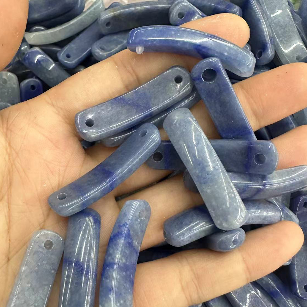 Blue Aventurine 36-38mm*10*7-8mm