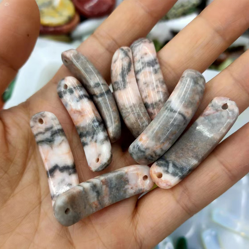 Pink Zebra 36-38mm*10*7-8mm