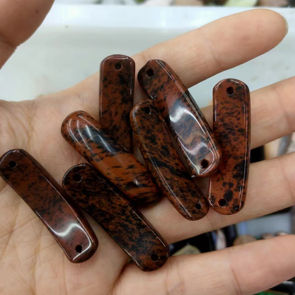 Mahogany Obsidian 36-38mm*10*7-8mm
