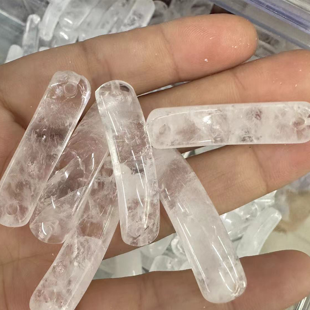 Clear Quartz 36-38mm*10*7-8mm