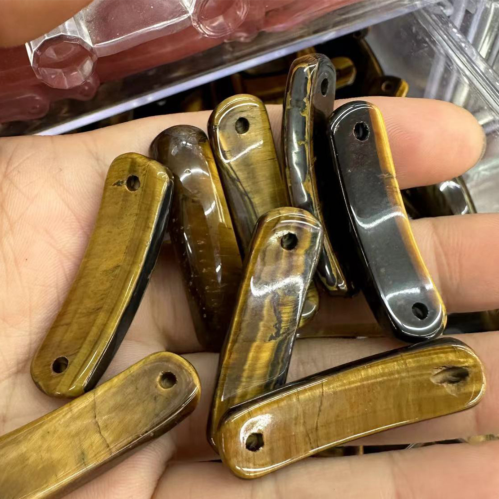 tiger eye 36-38mm*10*7-8mm