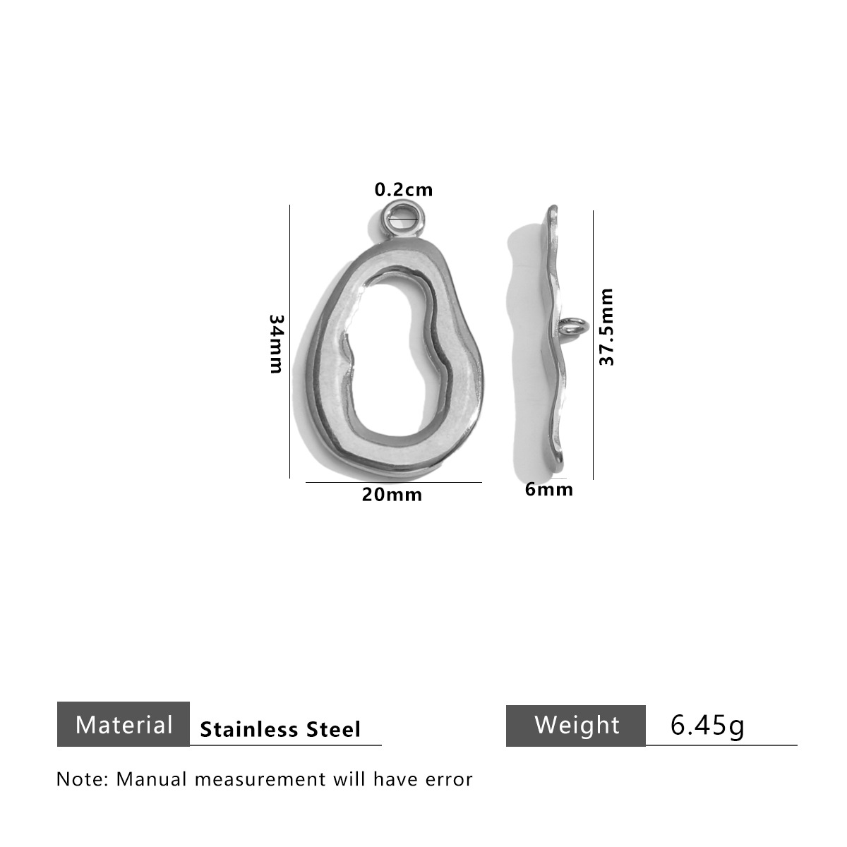 Steel color gourd style