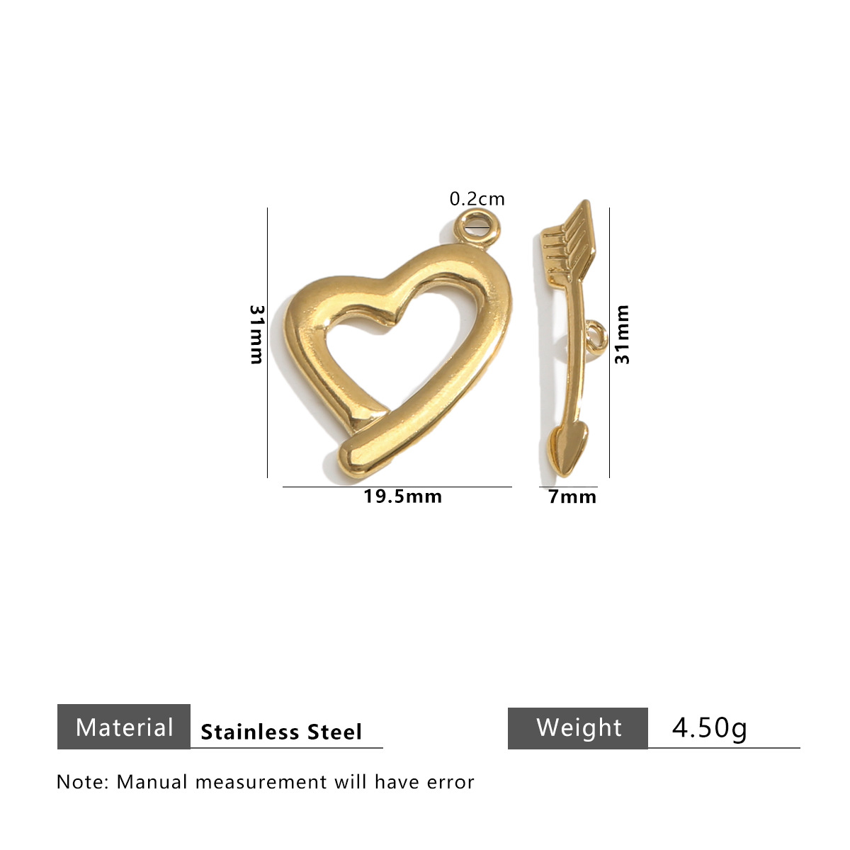 1:Golden heart archery model