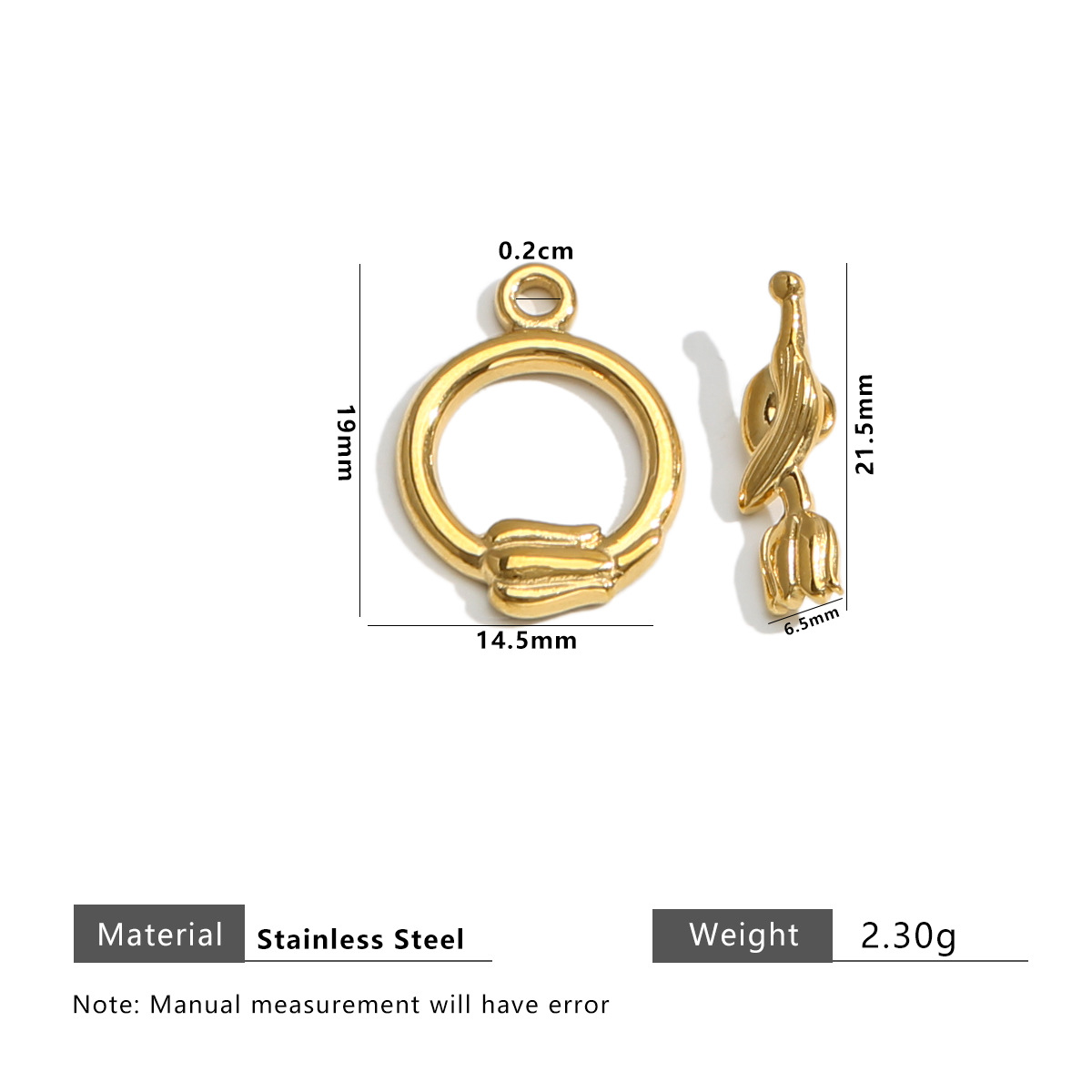 7:Golden round rose style