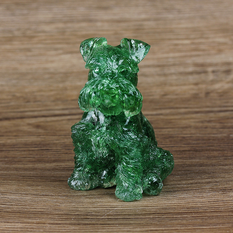 21:21 green colored glaze