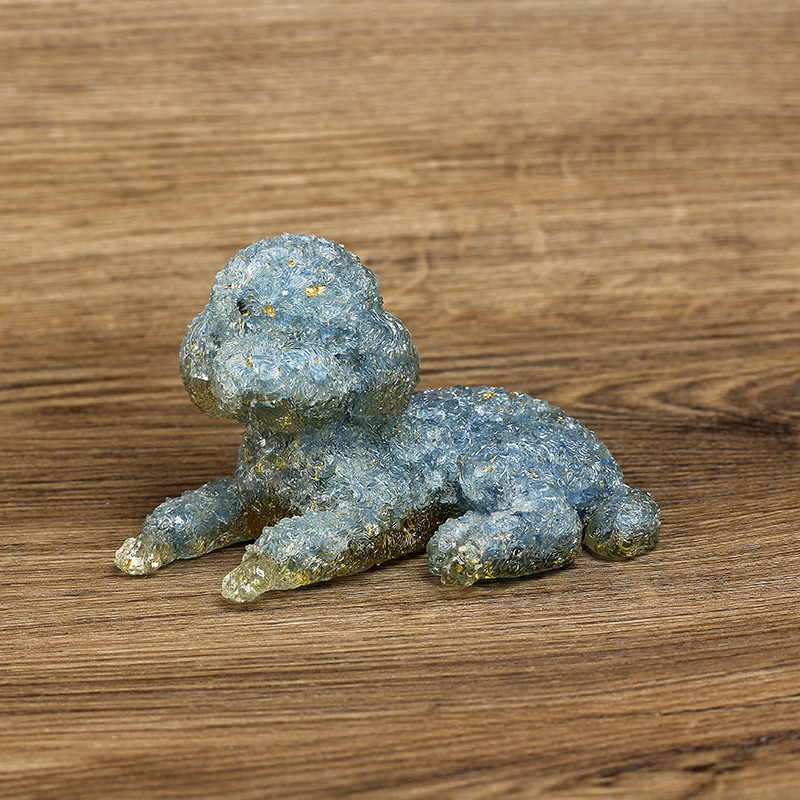 8/Aquamarine Gold Foil