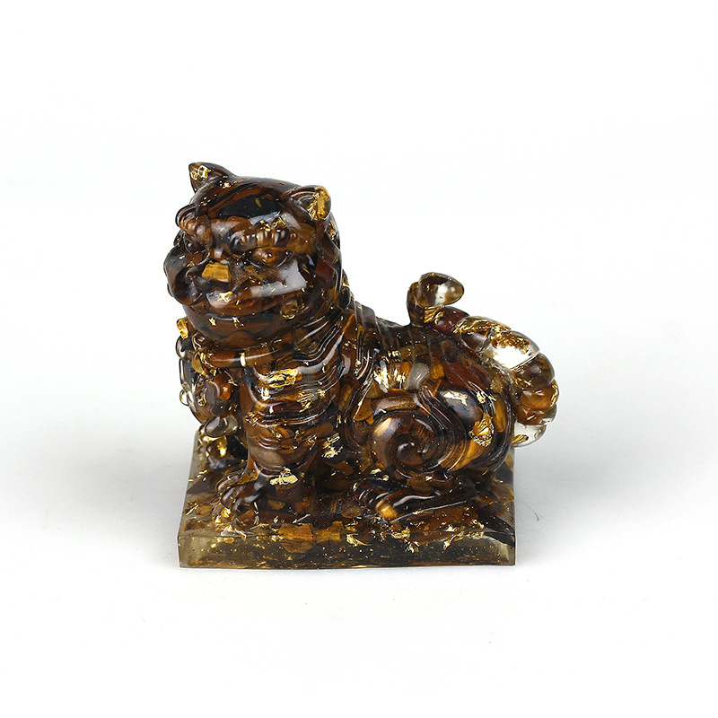 4:Tiger Eye Gold Foil