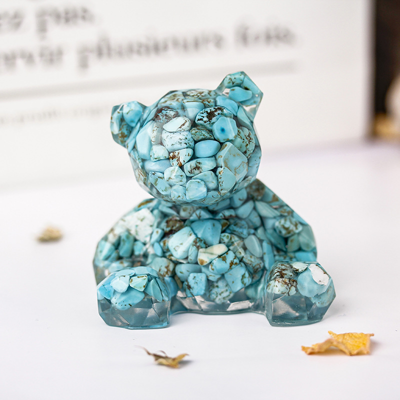 7:Turquoise mirror bear