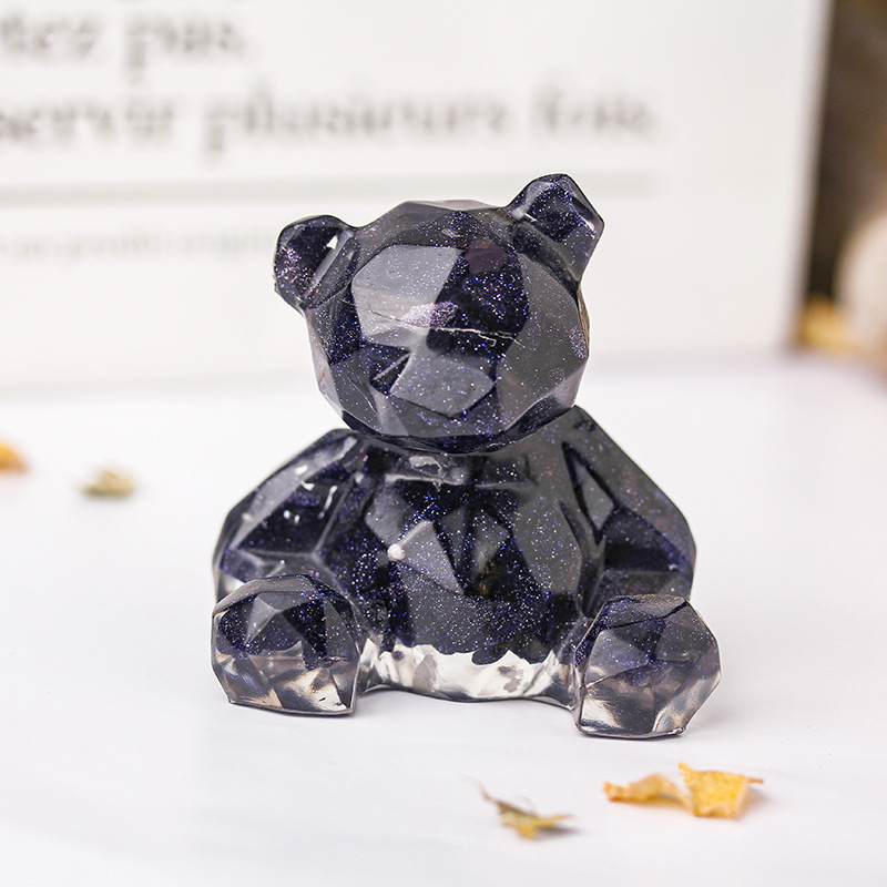 22:Blue sandstone mirror bear