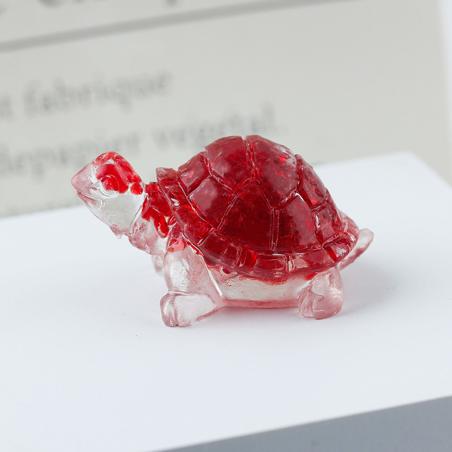 57:57 red colored glaze