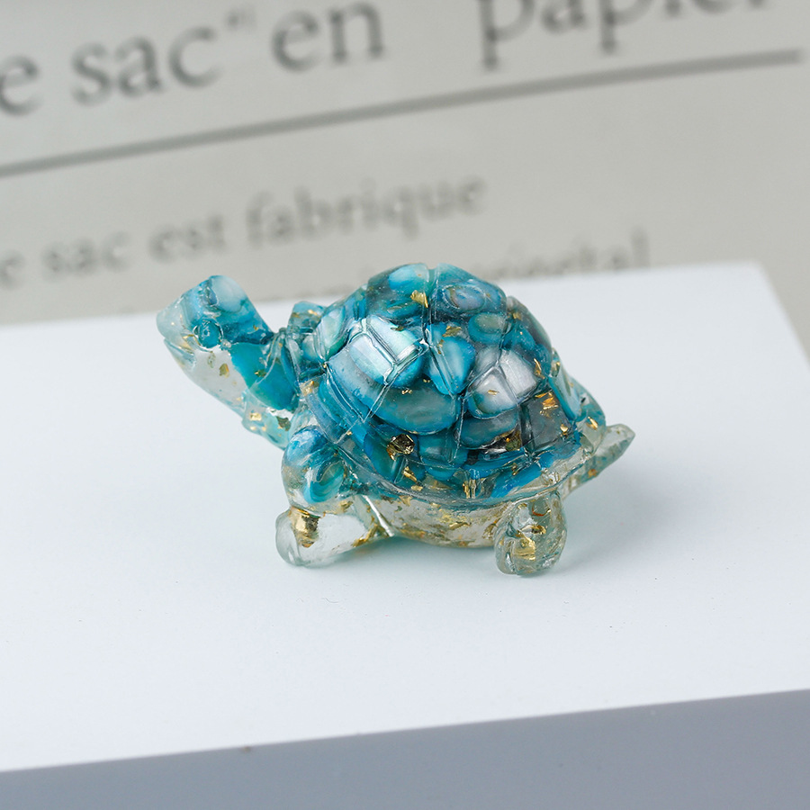 60:60 sky blue shell gold foil