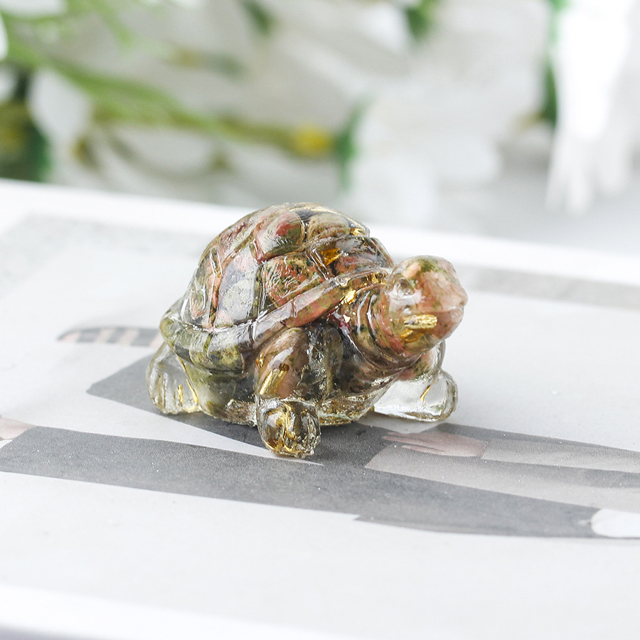 68:68 unakite gold foil