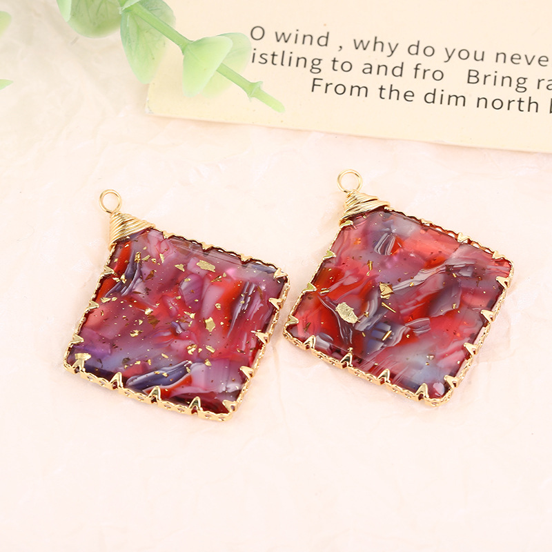 3:Diamond red (30.8*37mm)