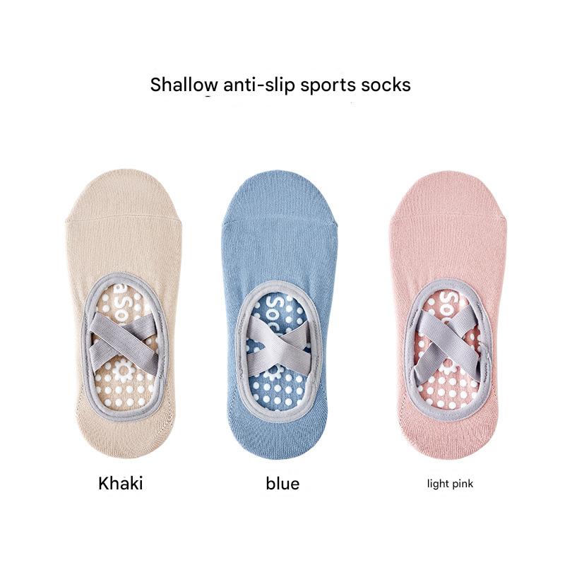 3 pairs [khaki   blue   light pink]