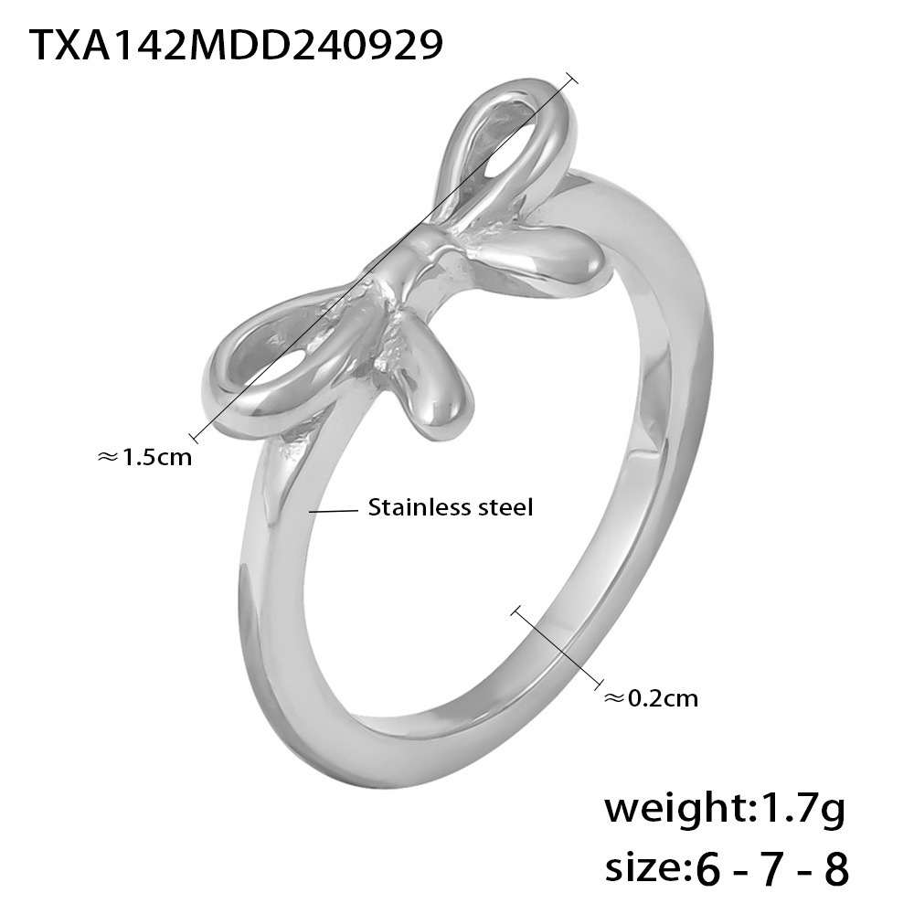 TXA142-Steel Color 7 Ring