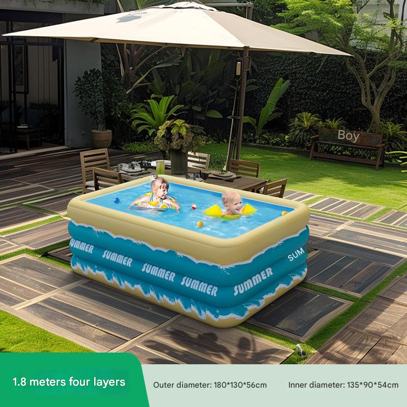 1.8 m 4-storey glacier blue