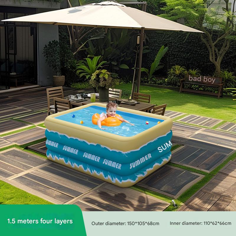 1.5 m 4-storey glacier blue