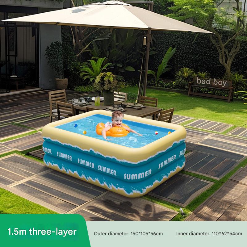 1.5 m 3 layer glacier blue