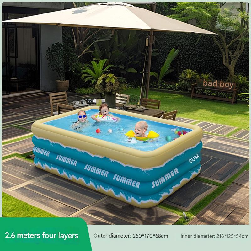 2.6 m 4-storey glacier blue