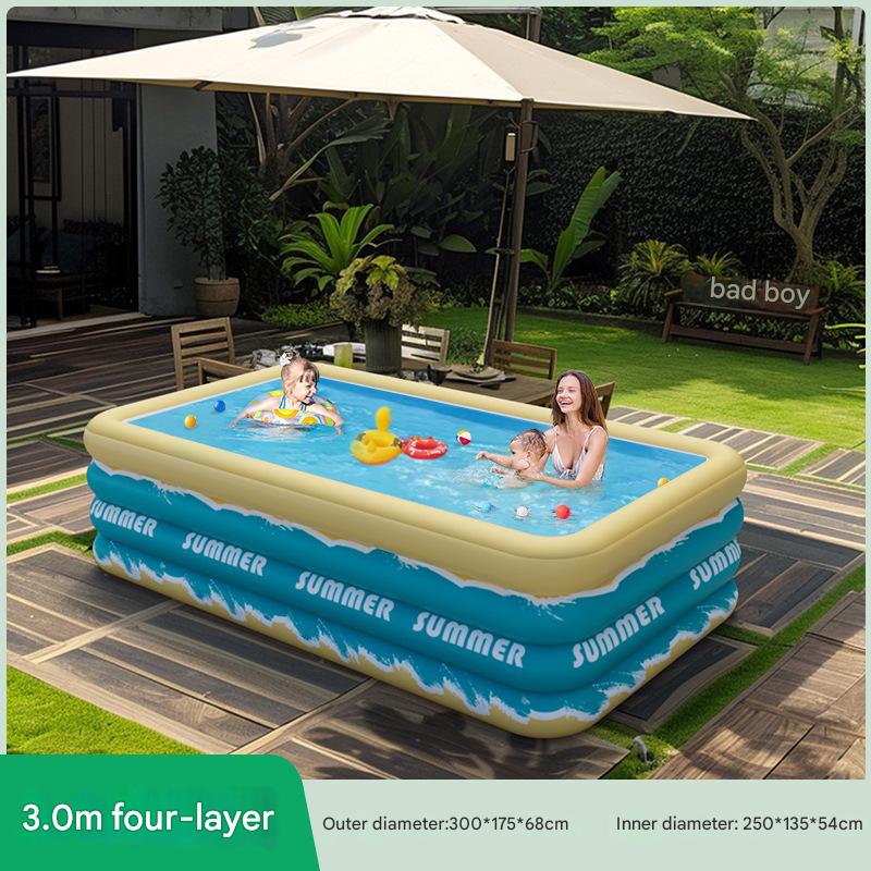 3.0 m 4-storey glacier blue