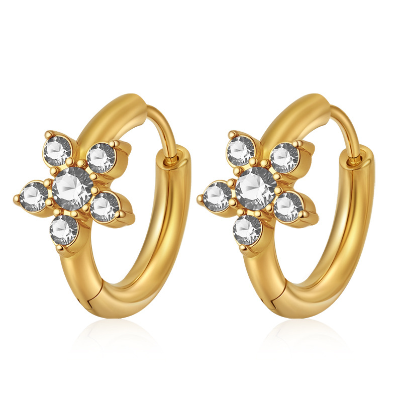 7:Ms-783 small golden white diamond